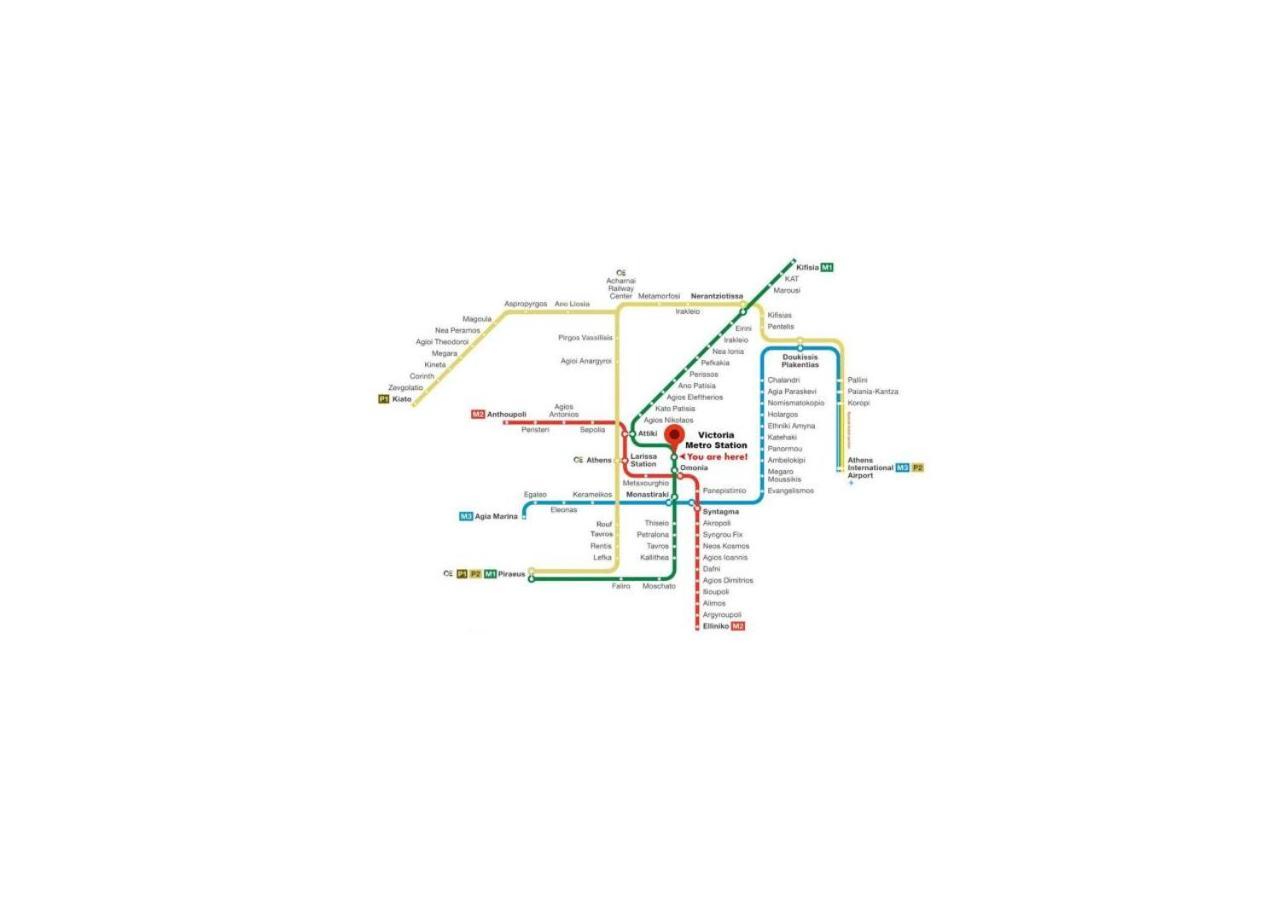 Spacious Central Flat☆3Min To Metro☆Ac|Netflix|Pc Athena Bagian luar foto