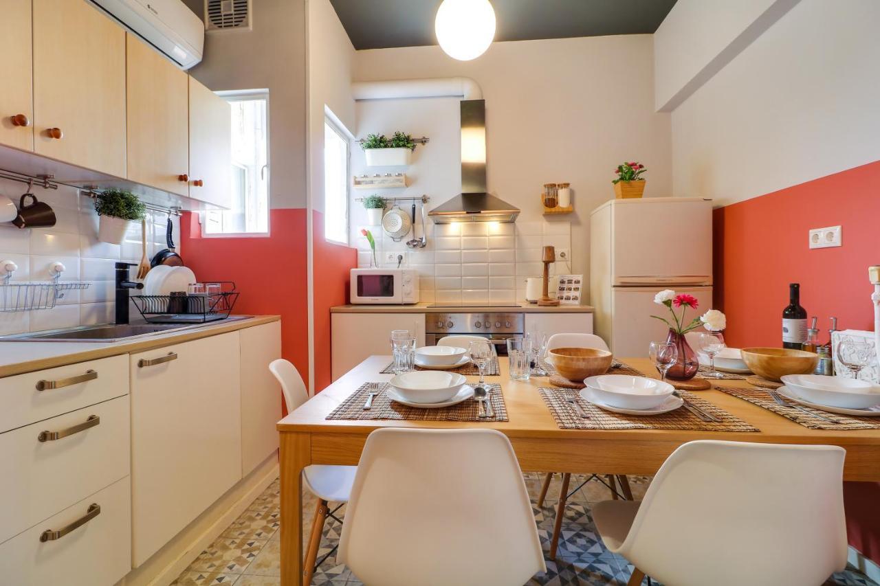 Spacious Central Flat☆3Min To Metro☆Ac|Netflix|Pc Athena Bagian luar foto