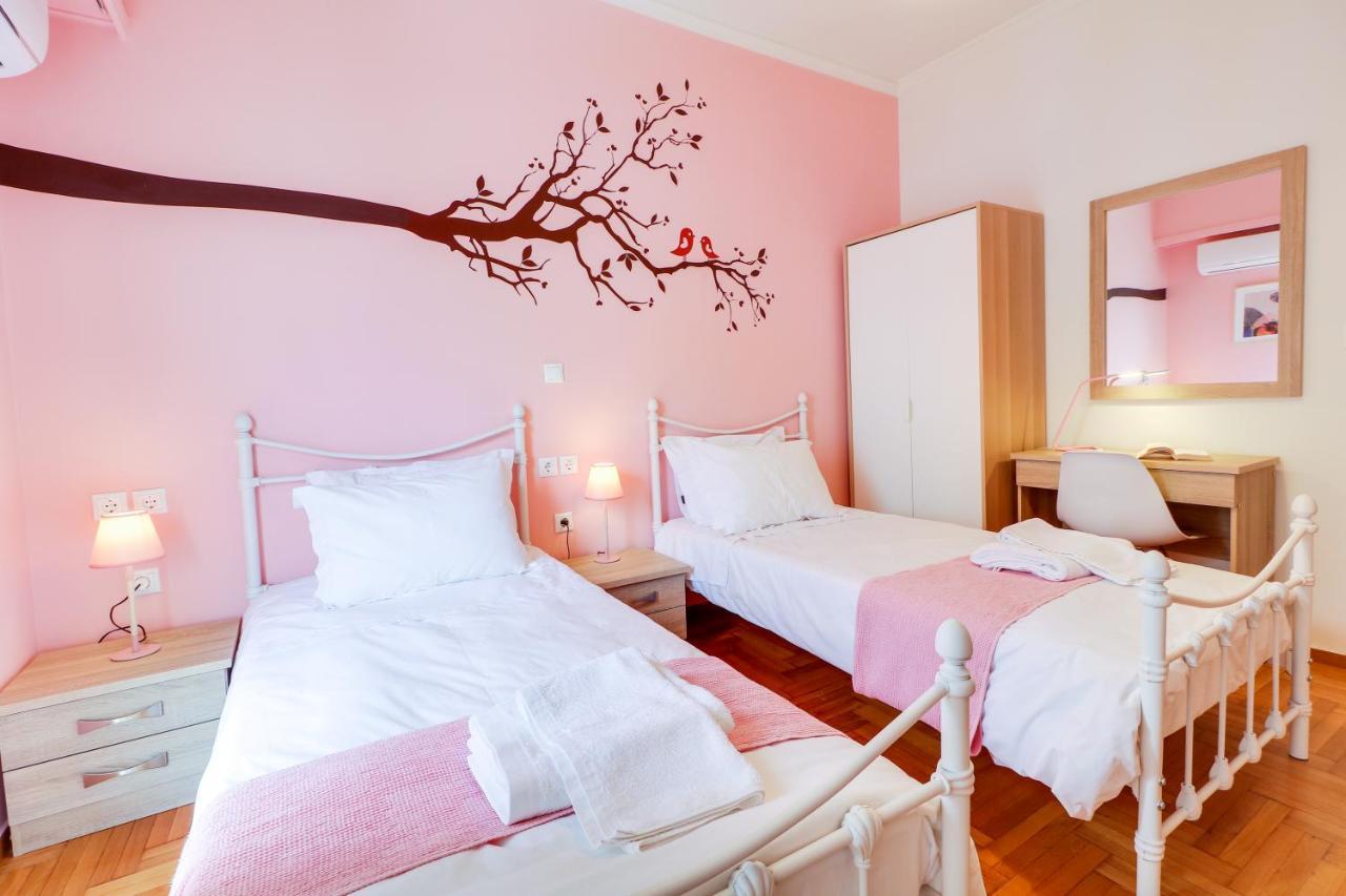 Spacious Central Flat☆3Min To Metro☆Ac|Netflix|Pc Athena Bagian luar foto