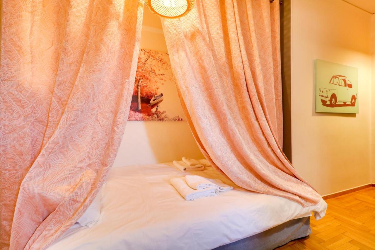 Spacious Central Flat☆3Min To Metro☆Ac|Netflix|Pc Athena Bagian luar foto