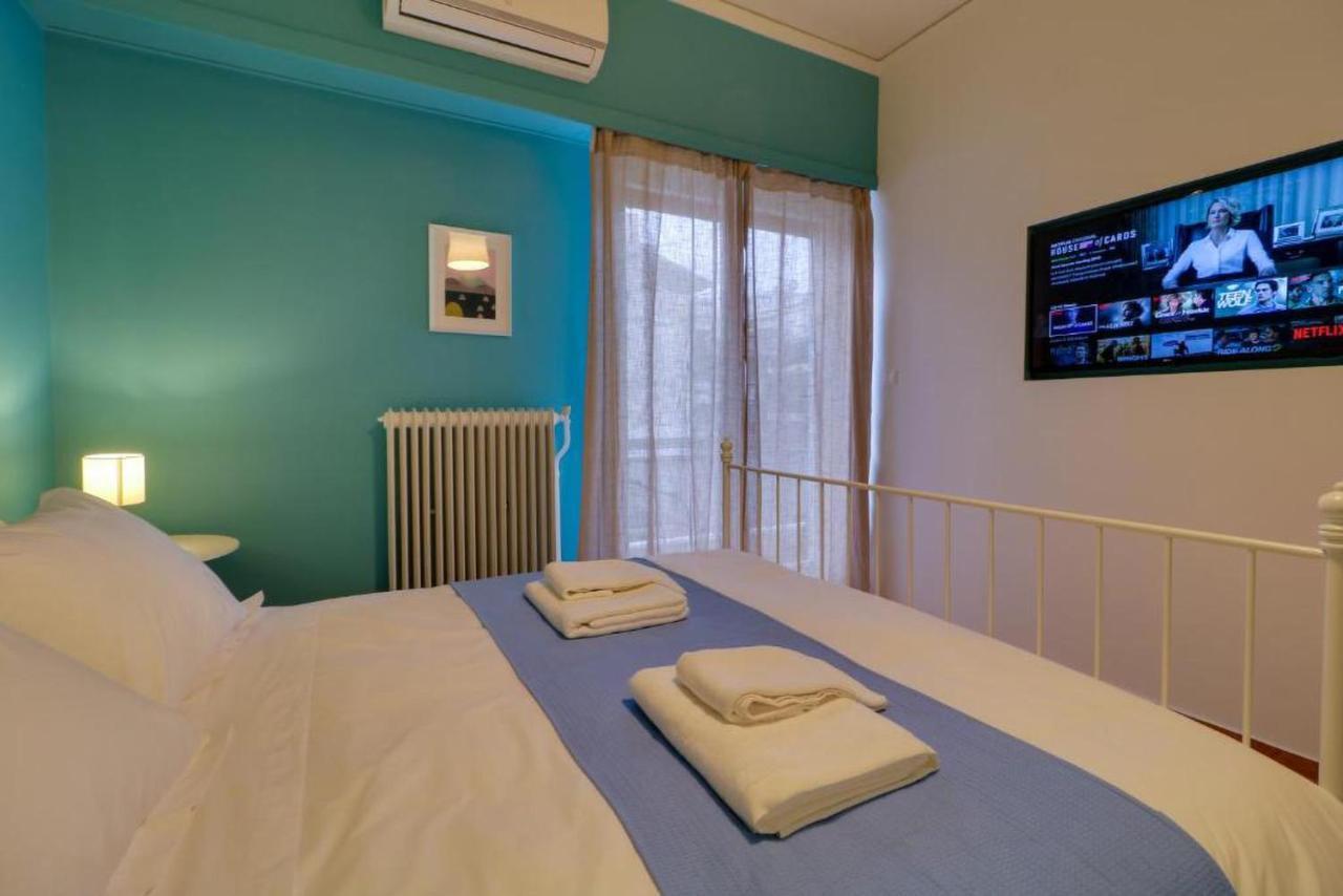 Spacious Central Flat☆3Min To Metro☆Ac|Netflix|Pc Athena Bagian luar foto
